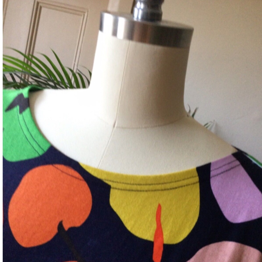 Brand New gorman 5A fruits Shift Dress size L fits 14 - Picture 4 of 6